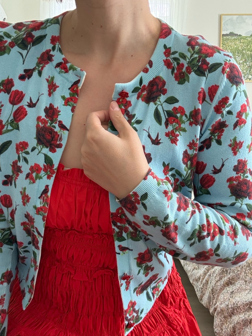 NWT Alice + Olivia Carson Cardigan size M